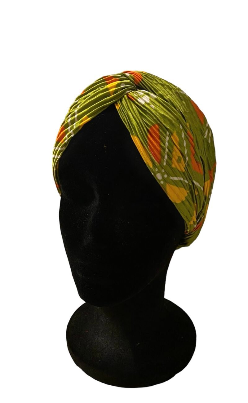 Headband en soie plissée – Image 3