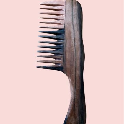 Peigne en bois d'ébène
