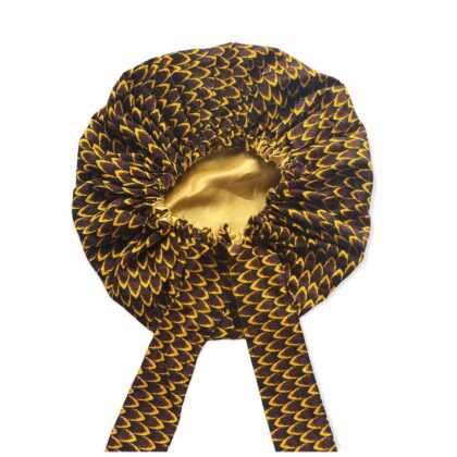 Bonnet / foulard en wax